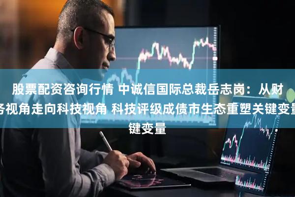 股票配资咨询行情 中诚信国际总裁岳志岗：从财务视角走向科技视角 科技评级成债市生态重塑关键变量